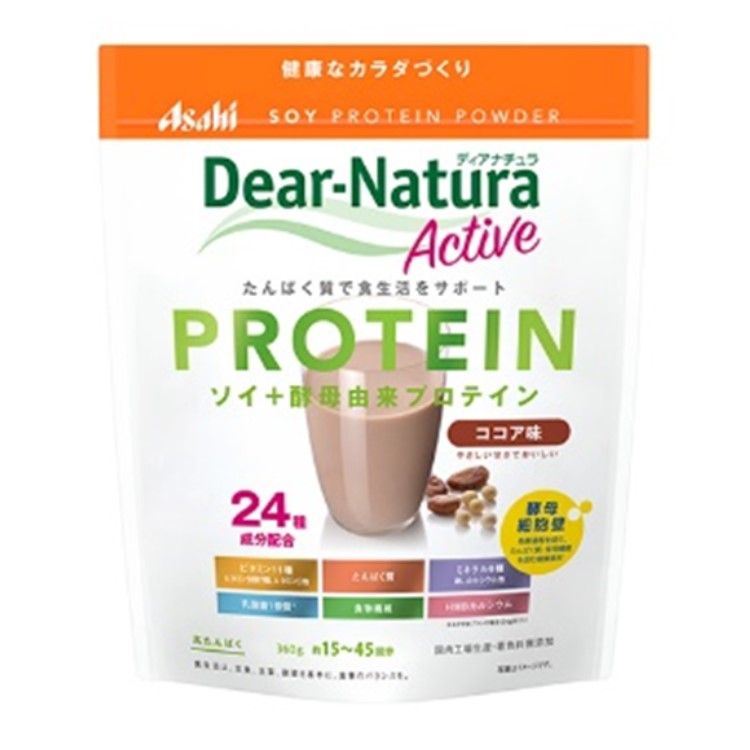 Dear Natura 活性大豆蛋白 可可口味 360克