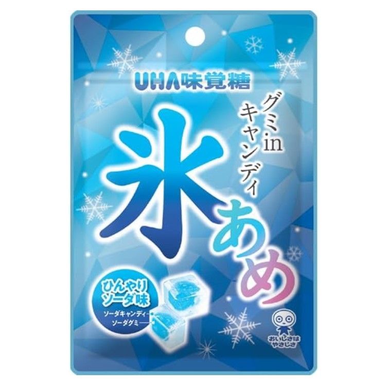 UHA flavored sugar ice candy soda 63g