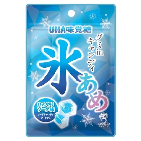 UHA Mikakuto Ice Candy Soda 63g