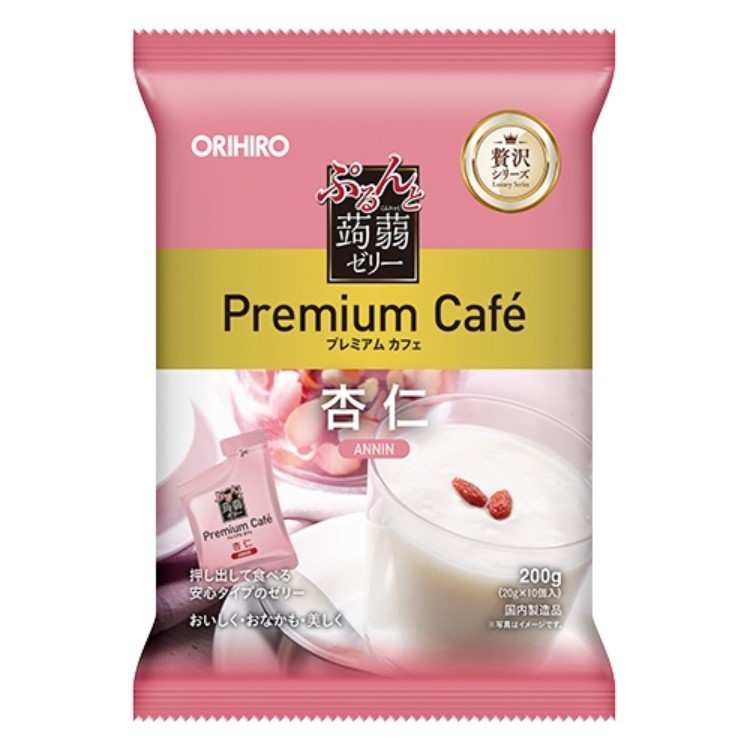ORIHIRO Purunto 蒟蒻果凍 高階咖啡杏仁口味 20g x 10 粒