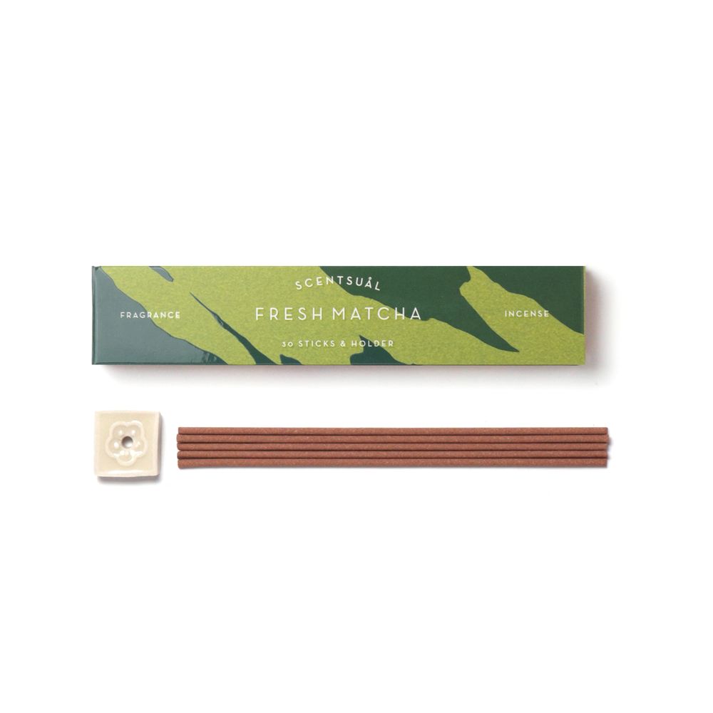 Nippon Kodo SCENTSUAL Fresh Matcha Incense, 30 Sticks