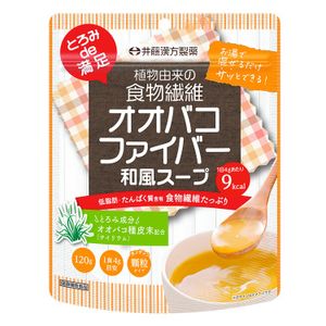 井藤漢方製薬 とろみde満足オオバコファイバー 和風スープ 120g
