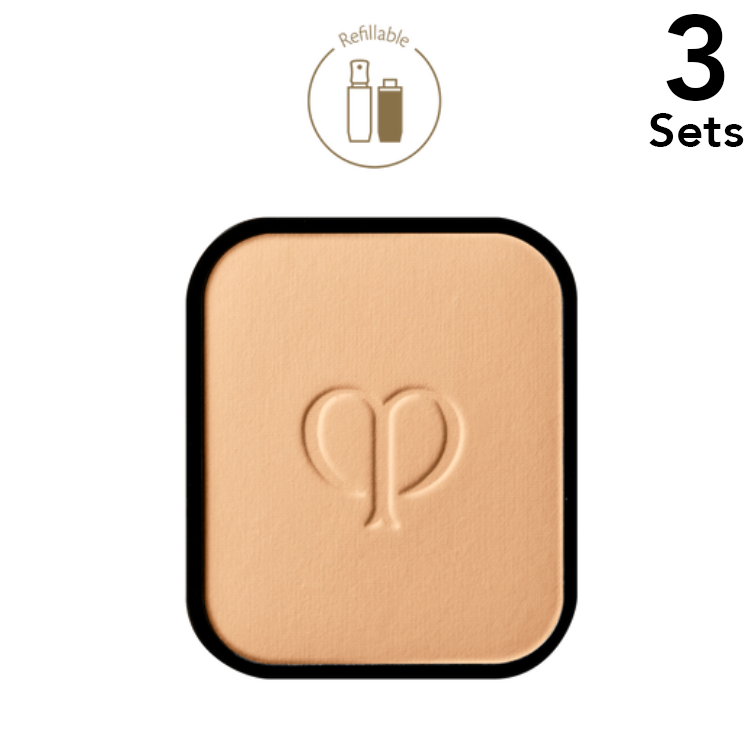 Clé de Peau Beauté肌膚之鑰 [3套] Shiseido CPB Cle de Porte Powute粉末類型SPF22 / PA ++補充11G