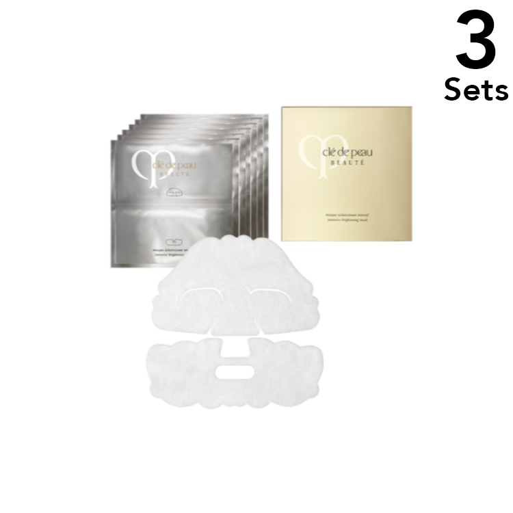 [Set of 3] Shiseido Clé de Peau Beauté Brightening Mask (Masque Éclaircissant) (6 packets per box)