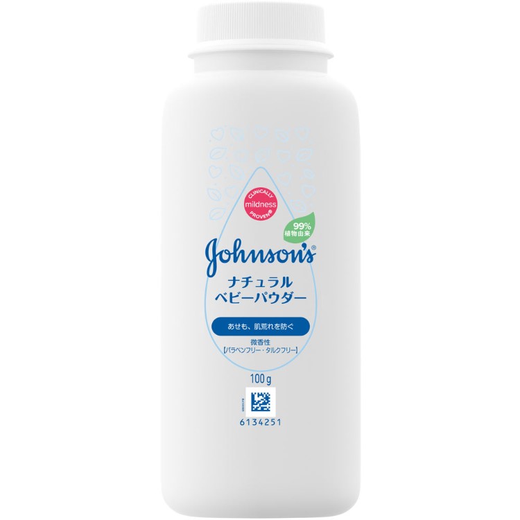 Johnson&Jphnson 約翰遜結束約翰遜天然嬰兒爽身粉100克