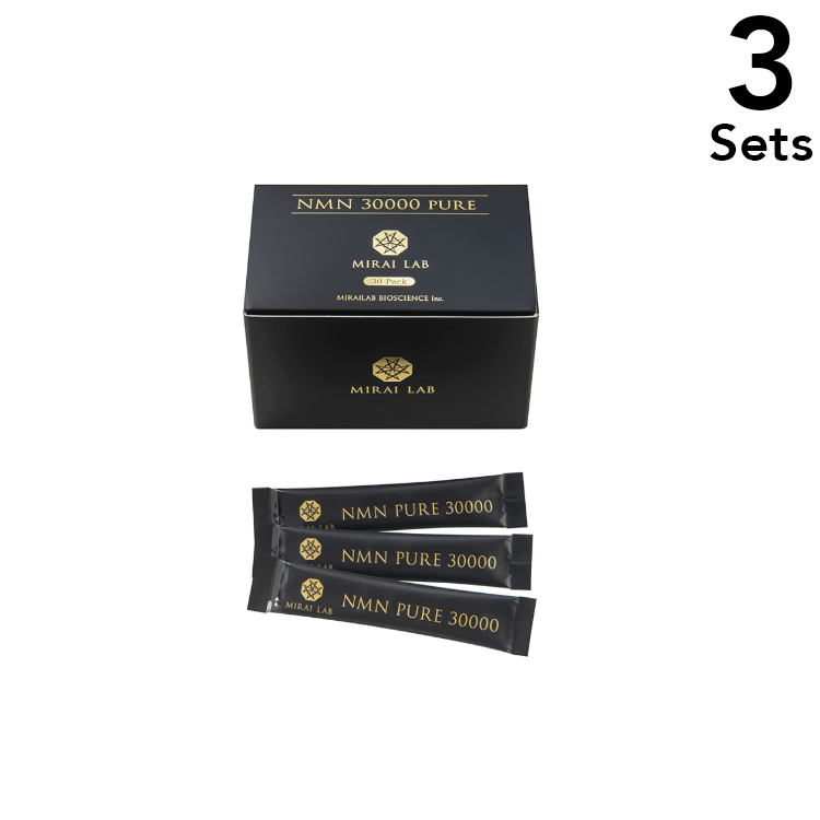 [Set of 3] NMN Pure 300000 (30 packets) 2.5g x 30 packets