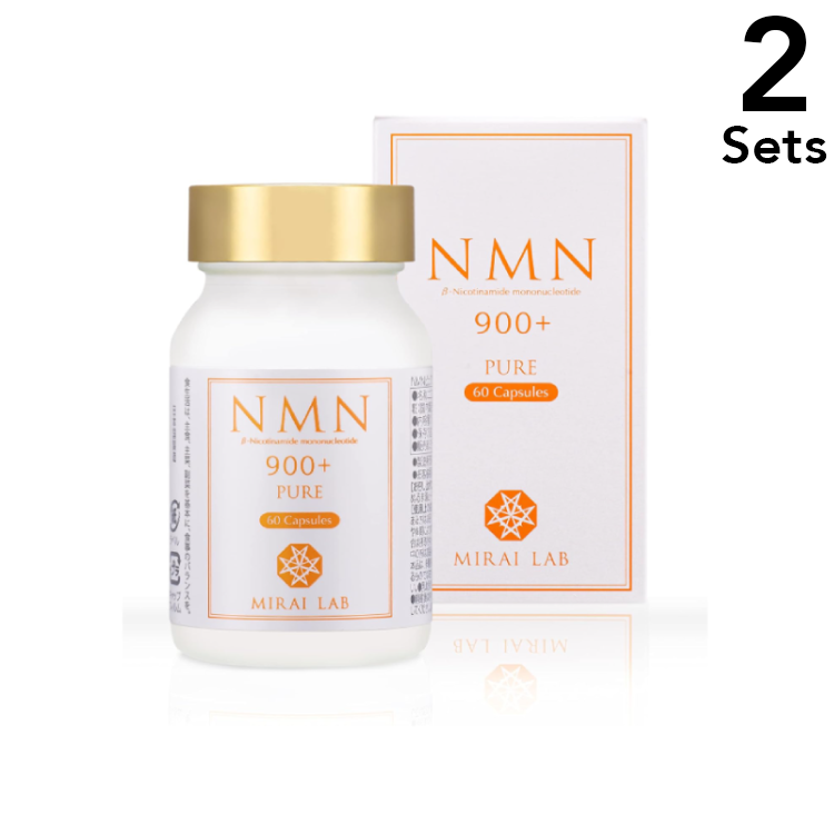 【2入組】NMN PURE 900 Plus（60顆膠囊）60粒
