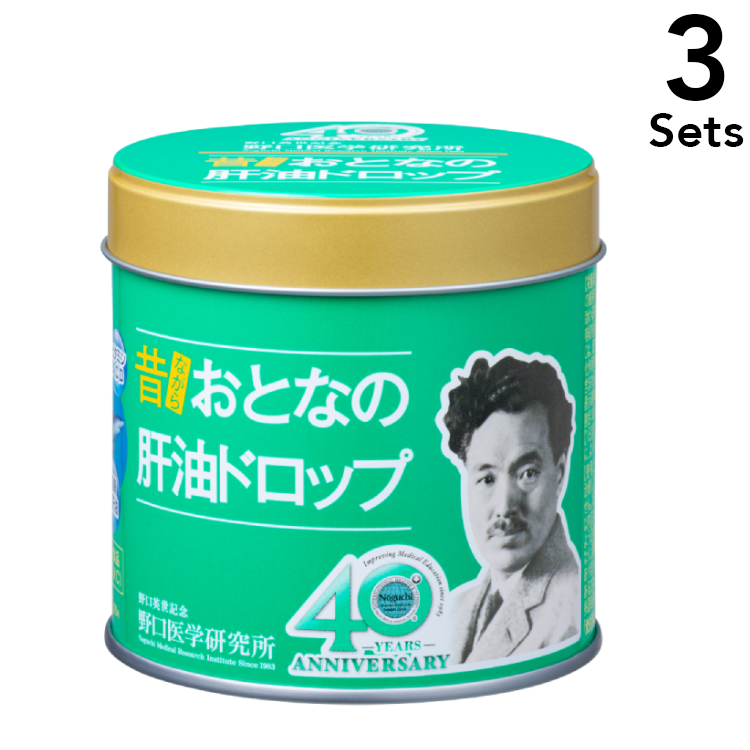 [3-Pack] Adult Cod Liver Oil Drops 120 g (1 g × 120 pieces)