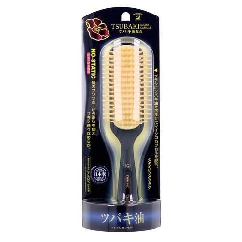 Ikemoto Brush Camellia Oil-Infused Anti-Static Styling Brush TSB-1000