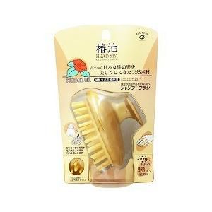 Ikemoto Brush Camellia Oil-Infused Shampoo Brush TSG-777