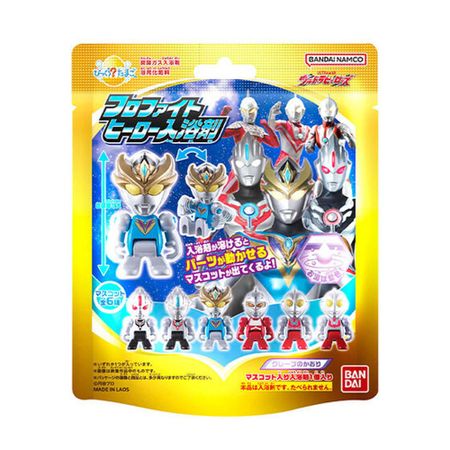 Bandai Bikkura Tamago Ultra Heroes Frophite 英雄沐浴添加劑葡萄香味