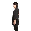 はっぴ/祭り衣装 ブラック ユニセックス着丈83cm ポリエステル 『祭りだ！はっぴ』 〔イベント コスプレ〕