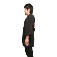 Happi Coat / Festival Costume, Black, Unisex, Length 83 cm, Polyester, "It’s Festival Time! Happi" [Events, Cosplay]