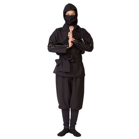 Cosplay Costume/Costume Black Ninja Unisex up to 180cm Polyester "MEN COS" [Event Halloween]