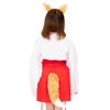角色扮演服装/服装兽耳尾巴套装狐狸活动万圣节