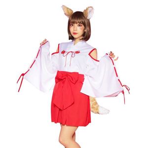 Cosplay costume/costume HW fox x shrine maiden [Halloween party banquet]