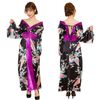 Cosplay costume/Costume GLOWHOLIC Oiran Purple Event Halloween