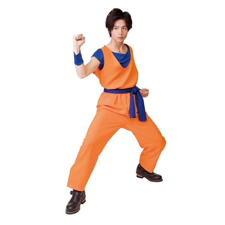 clearstone cosplay服裝/服裝[橙色米裝]男女通用的180厘米聚酯“ nariken”