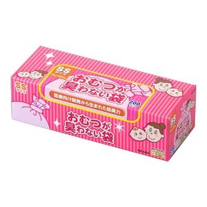KURILON Chemicals無味尿布袋 BOS 嬰兒適用 SS 尺寸 200 個（盒裝）