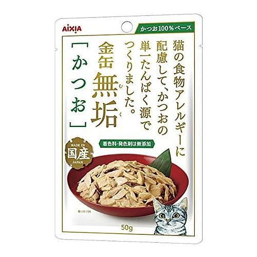 アイシア 金缶無垢 かつお 50g