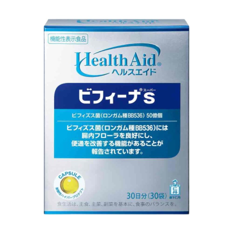 【限量特價】森下仁丹 Health Aid Biffina S 30天份（30袋）