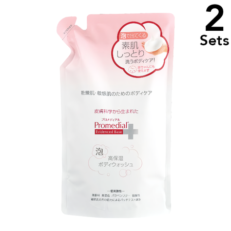 【2個セット】ロート製薬　プロメディアル　Promedial　モイスチャーボディウォッシュ　350mL（つめかえ用）