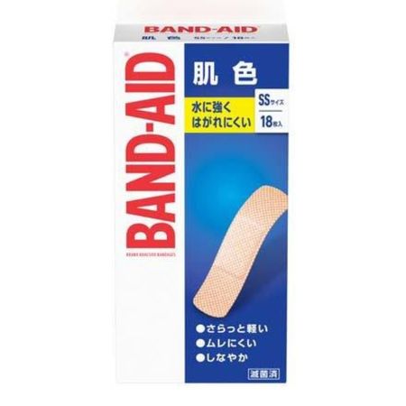 強生創可貼，膚色，SS 碼，18 片