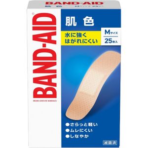 Johnson End Johnson Band Aid skin color M size 25 sheets