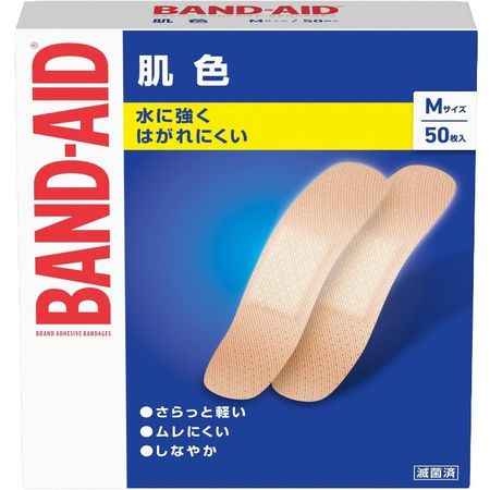 強生創可貼，膚色，中號，50片