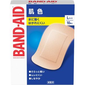 Johnson End Johnson Band Aid skin color L size 10 sheets