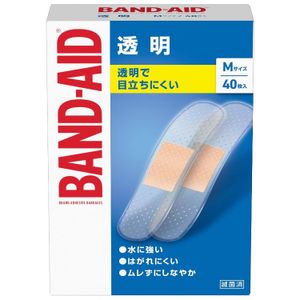 Johnson End Johnson Band Aid Transparent M size 40 sheets