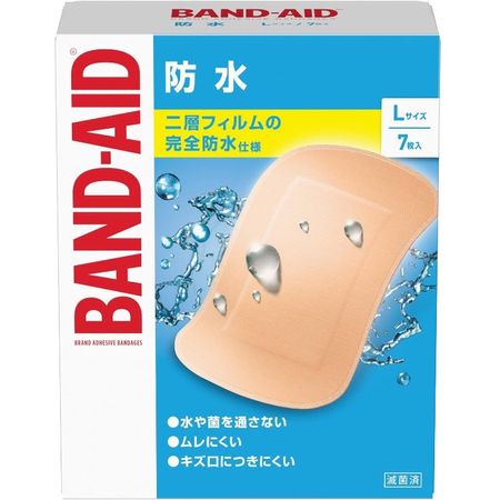 強生（Johnson & Johnson）邦迪防水透氣大號（L號）7片裝