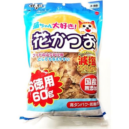 Kuishinbo Flower Bonito Reduced Salt Value Pack 60g