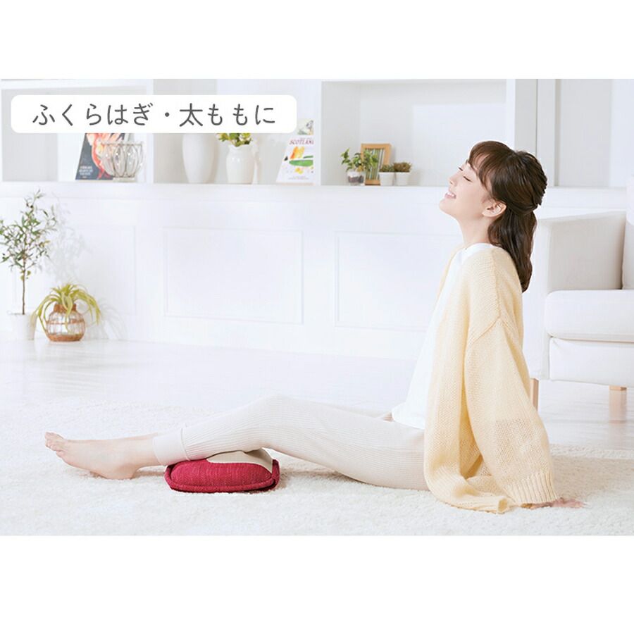 OMRON(오므론) 쿠션 마사지기 HM-350-B 목, 어깨, 종아리, 허벅지, 허리, 등 마사지 쿠션