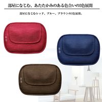 OMRON(오므론) 쿠션 마사지기 HM-350-B 목, 어깨, 종아리, 허벅지, 허리, 등 마사지 쿠션