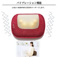 OMRON(오므론) 쿠션 마사지기 HM-350-B 목, 어깨, 종아리, 허벅지, 허리, 등 마사지 쿠션