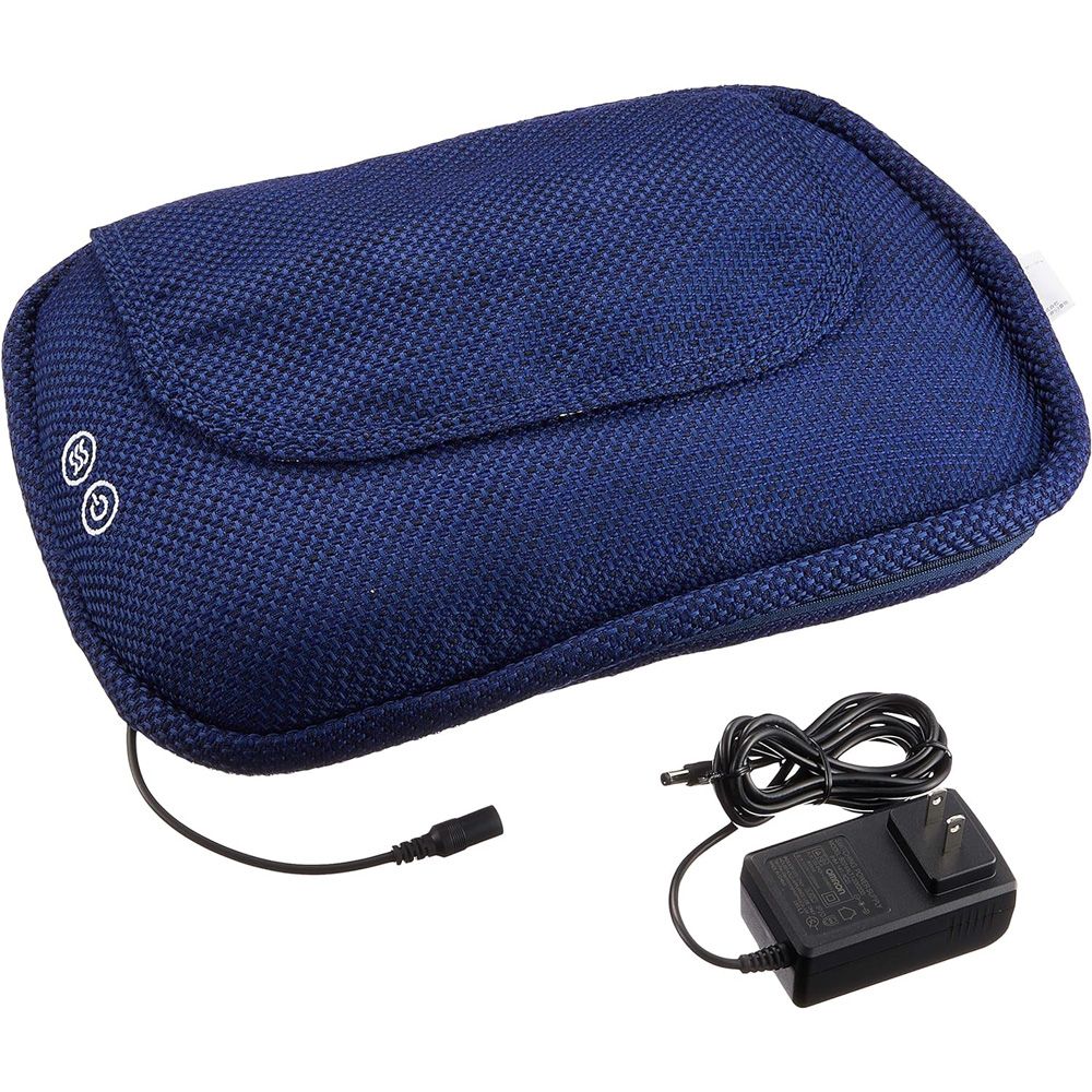 OMRON(오므론) 쿠션 마사지기 HM-350-B 목, 어깨, 종아리, 허벅지, 허리, 등 마사지 쿠션