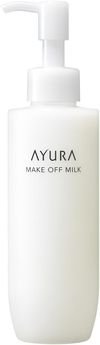 아유라 (AYURA) 메이크 오프 밀크 ＜메이크업 리무버＞ 170mL  
피부를 부드럽게 케어하면서 메이크업을 깨끗하게 지워주는 밀크 타입