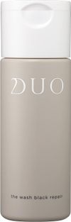 DUO The Wash Black Repair 27g 2/3 size [For poreless skin] Morning face wash, exfoliating, pores, enzymes, powder, additive-free