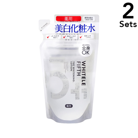 【2個セット】WHITELE FIFTH　ホワイトルフィフス　ザ・ホワイトニングローション　400ml 詰め替え用