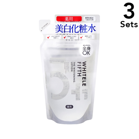 【3個セット】WHITELE FIFTH　ホワイトルフィフス　ザ・ホワイトニングローション　400ml 詰め替え用