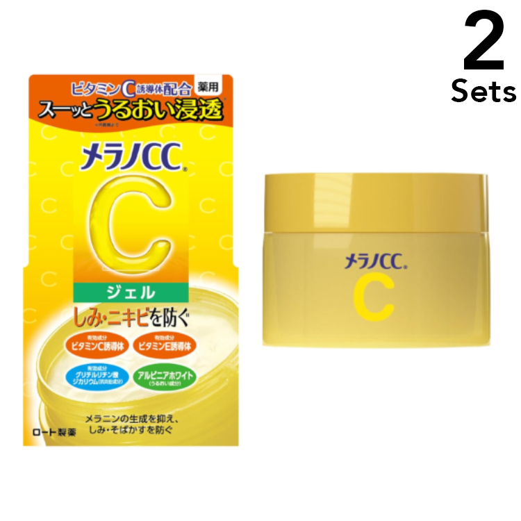 [Set of 2] Rohto Pharmaceutical Melano CC Medicinal Park Whitening Gel 100g