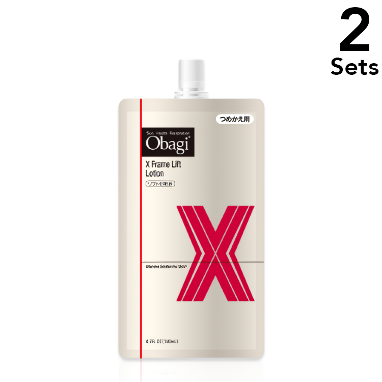 【2入組】樂敦製藥 Obagi 奧蜜思X 緊緻彈力化妝水 補充包 140mL