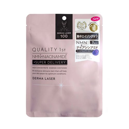 퀄리티 퍼스트 더마 레이저 슈퍼 NMN 100 마스크 7매입