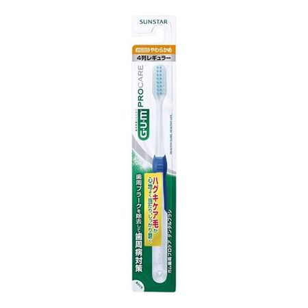 G.U.M. Periodontal Procare Dental Brush #688 4-row Regular Head 1 piece (soft)