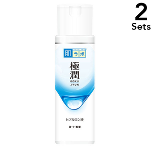 [Set of 2] Rohto Pharmaceutical skin lab Gokujun Hyaluron solution 170ml
