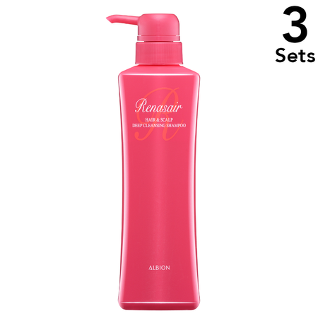 [Set of 3] ALBION ALBION Renesea Hair & Scalp Deep Cleansing Shampoo 500ml