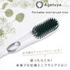Agetsuya Portable Mini Brush Iron Black
