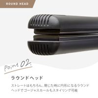아게츠야 프로페셔널 헤어 아이론 블랙
