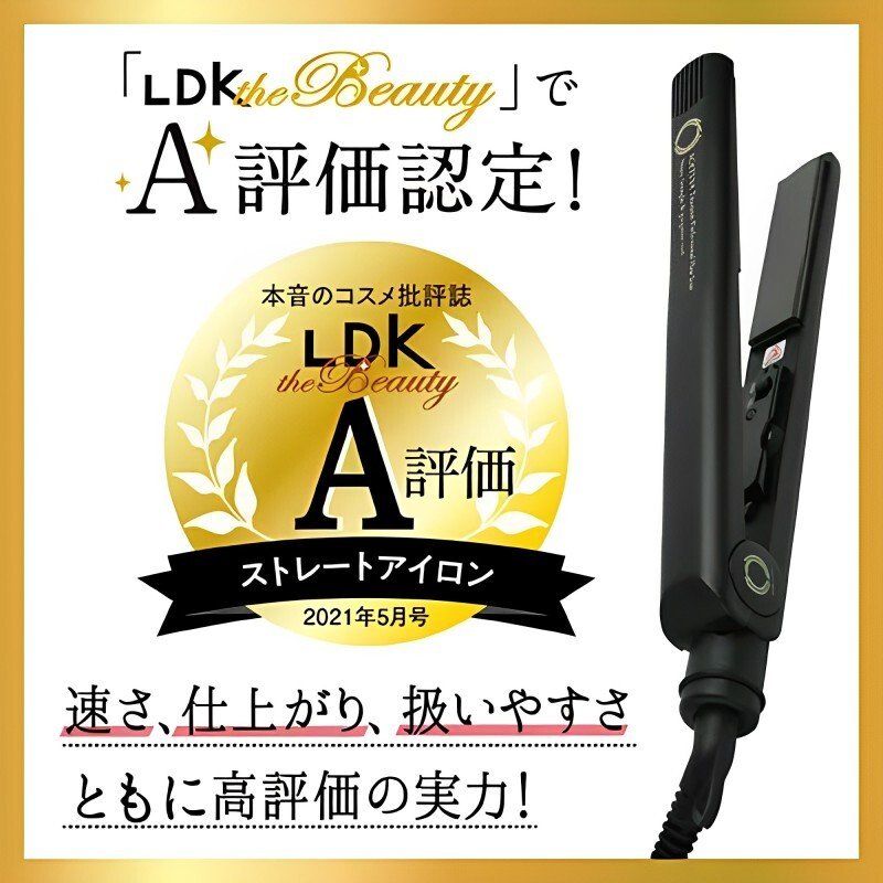 Agetsuya Professional Hair Iron Black